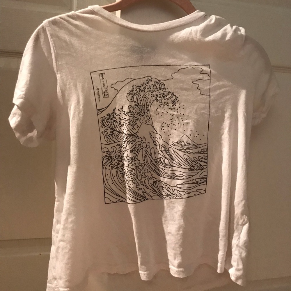 pacsun white top
